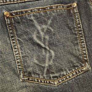 Archive Yves Saint Laurent classic boot cut jeans.
